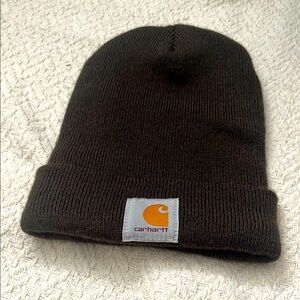 Carhartt Dark Brown Knit Beanie